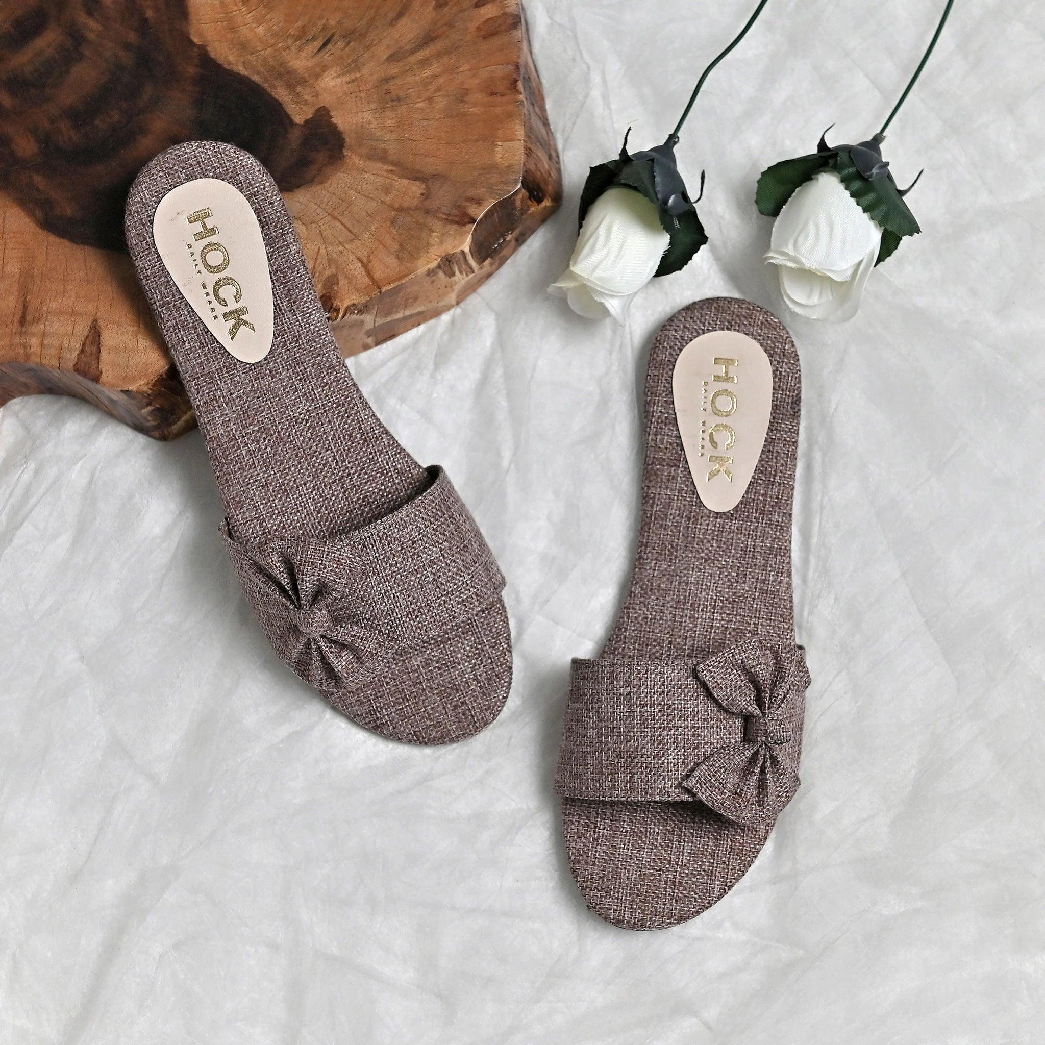 Bow-Jute slippers - Image 5