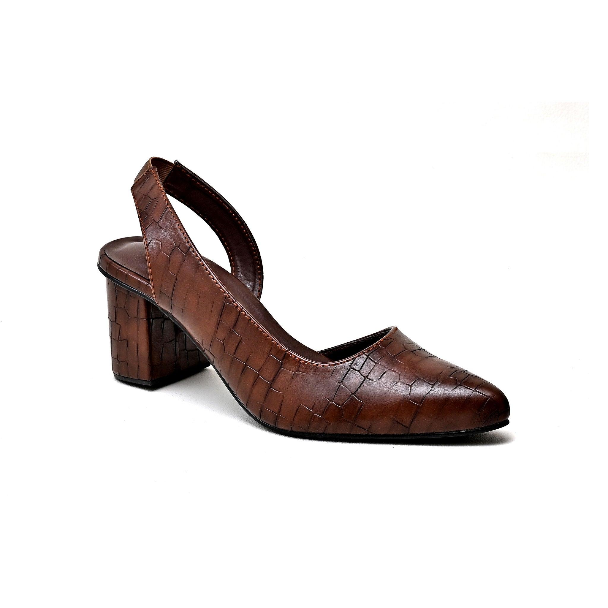 Croc-Textured Sling - Image 8