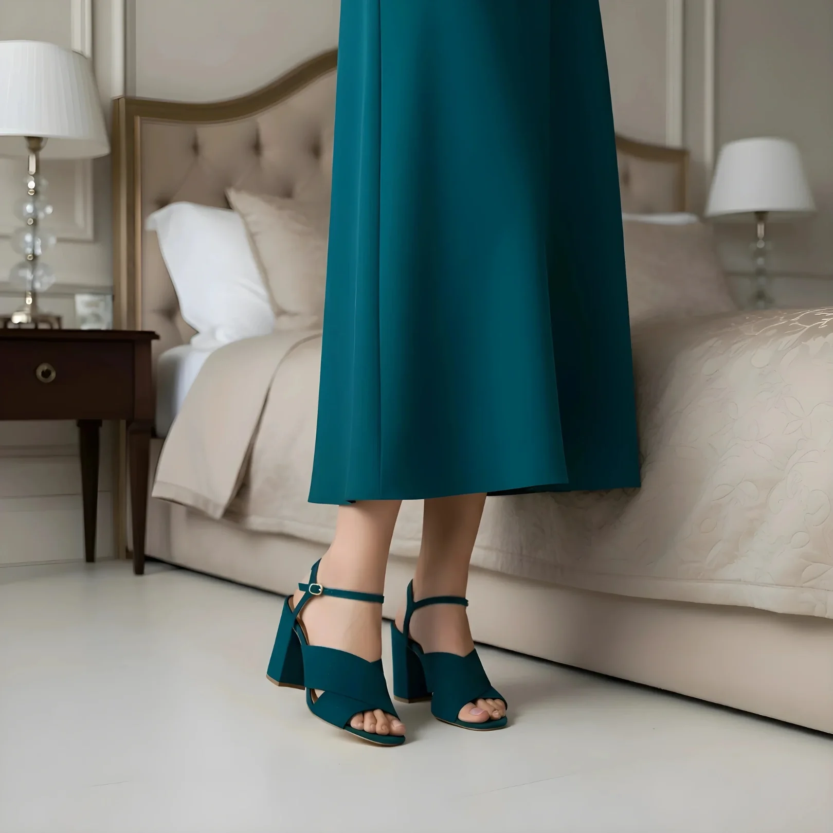 HOCK BLOCK HEEL - Image 4
