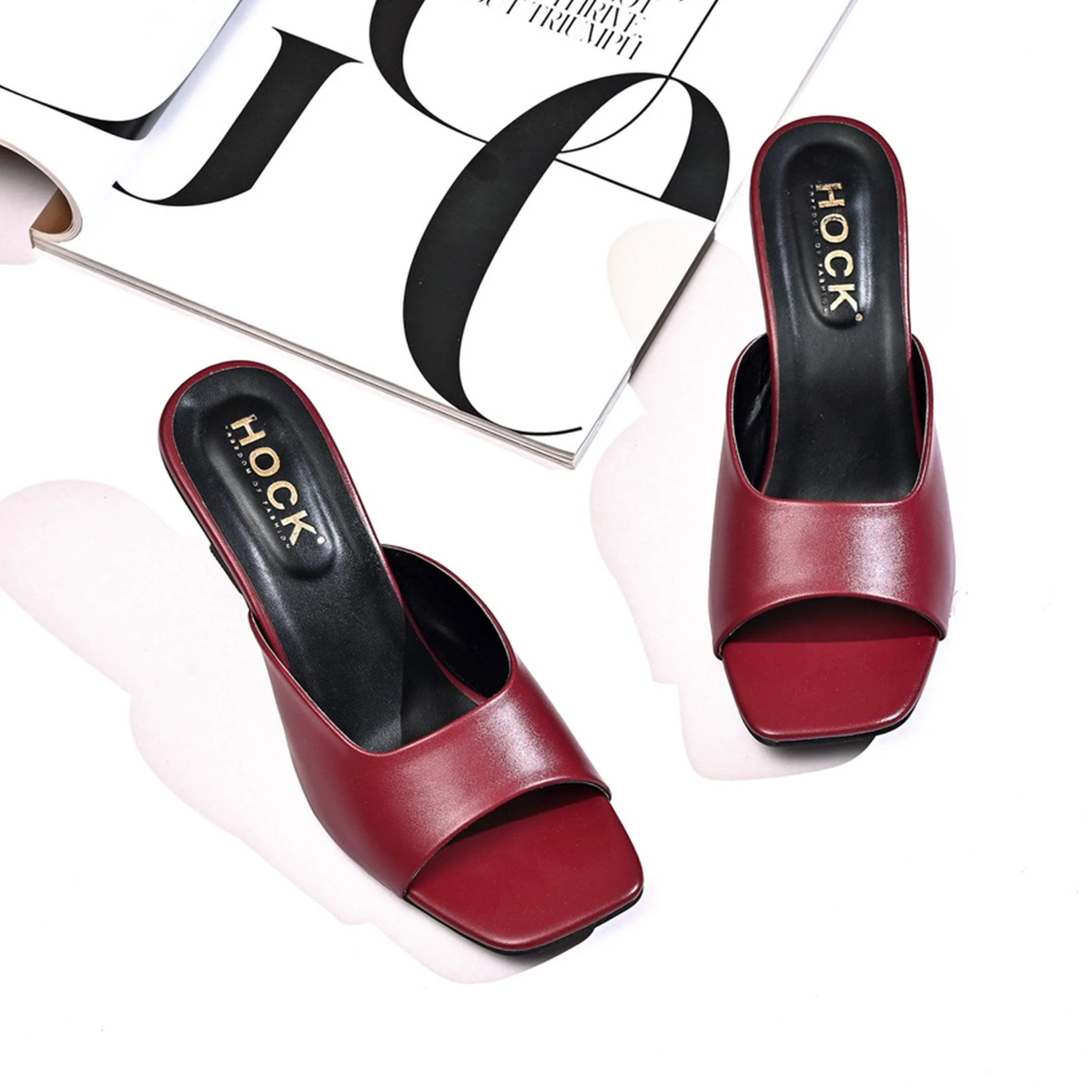Open Toe-Heeled Sandals - Image 4